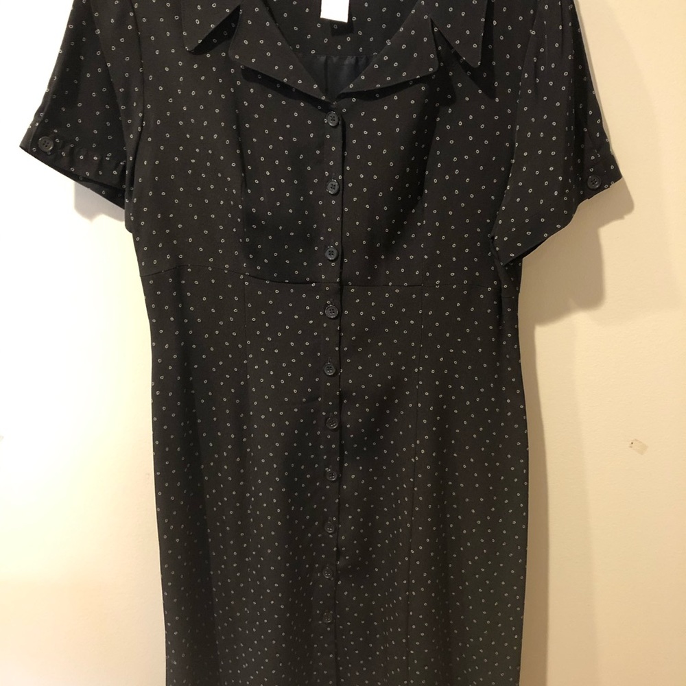 Petite Sophisticate Black Dress size 10P